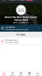SportsEngine Tourney screenshot