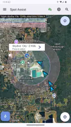 Spot Assist Skydiving Tool screenshot