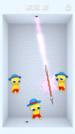 Spring Spear: Aim & Snap screenshot