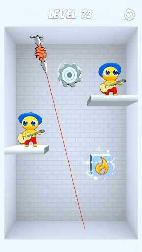 Spring Spear: Aim & Snap screenshot