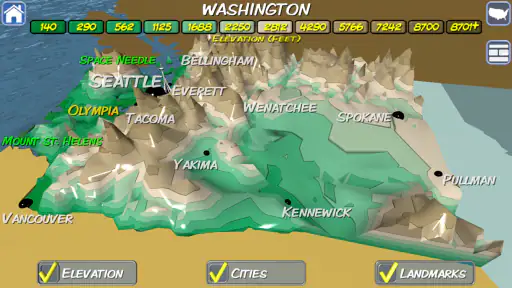 Stack the States® 2 screenshot