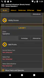 Starbuilder 1e screenshot