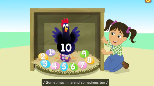 Starfall Numbers screenshot