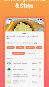 Start Solids & Baby Recipes screenshot