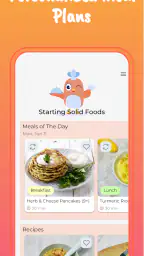 Start Solids & Baby Recipes screenshot