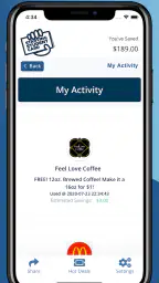 Starving Student Card App screenshot
