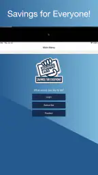 Starving Student Card App screenshot