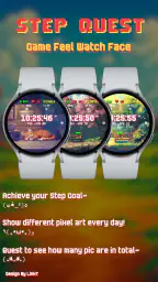 Step Quest Watch Face screenshot