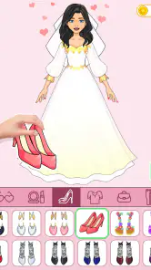 Sticker Doll DIY Dressup Diary screenshot