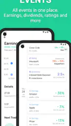 Stock Events Portfolio Tracker screenshot