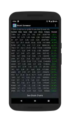 Stock Screener screenshot