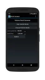 Stock Screener screenshot