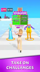 Streamer Rush: Dress & Impress screenshot