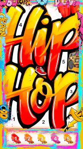 Street Art-Color by number screenshot