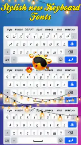 Stylish Fonts Keyboard screenshot