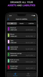 Sumio: Net Worth Tracker screenshot