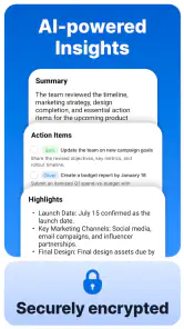 Summary - AI Note Taker screenshot