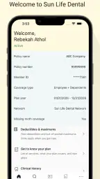 Sun Life Dental (U.S.) screenshot