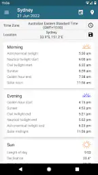 Sun Position: Sunrise/set PRO screenshot