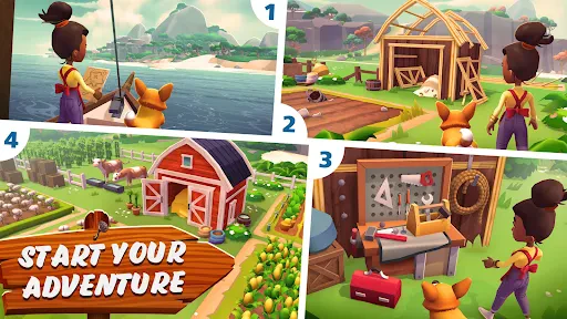 Sunshine Island : Farming Game screenshot