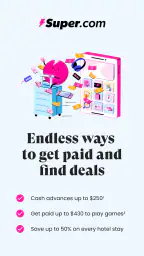 Super.com - Save, Earn, Travel screenshot