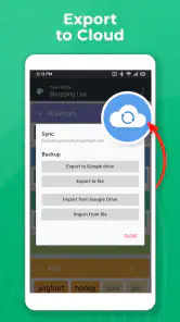 Super Simple Shopping List screenshot