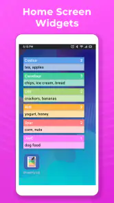 Super Simple Shopping List screenshot