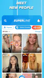 SuperLive- Live Stream & Chat screenshot