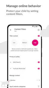 T-Mobile® FamilyMode™ screenshot