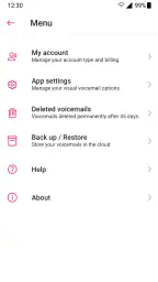T-Mobile Visual Voicemail screenshot