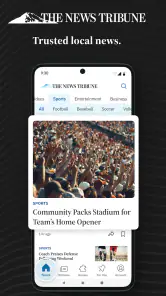Tacoma News Tribune Newspaper screenshot
