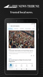 Tacoma News Tribune Newspaper screenshot