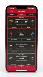 Tampa Bay Buccaneers Mobile screenshot
