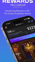 Tao Group Hospitality Rewards screenshot