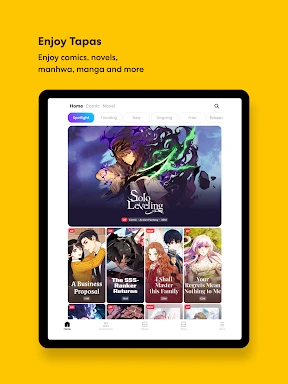 Tapas – Comics and Novels screenshot