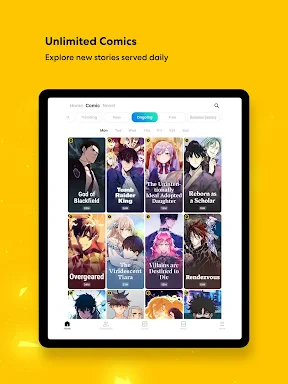 Tapas – Comics and Novels screenshot