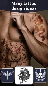 Tattoo My Name On Photo Editor screenshot