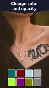 Tattoo My Name On Photo Editor screenshot