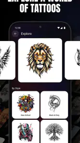 TattooInk: AI Tattoo Generator screenshot