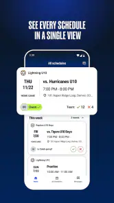 TeamSnap ONE screenshot