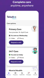 Teladoc Health screenshot
