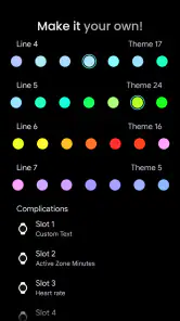 Terminal Watch face screenshot