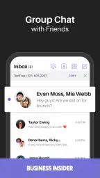 Text Free: Second Call Number screenshot