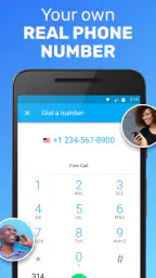 Text Me: Second Phone Number screenshot