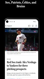 The Boston Globe screenshot