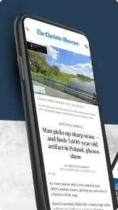 The Charlotte Observer News screenshot
