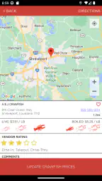 The Crawfish App screenshot