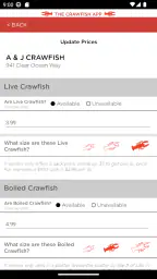 The Crawfish App screenshot
