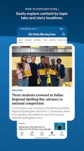 The Dallas Morning News screenshot