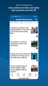 The Dallas Morning News screenshot